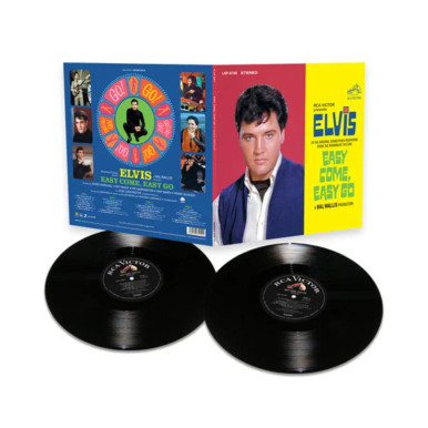 Elvis Presley Easy Come, Easy Go UK英盤 LP Elvis: Easy Come, Easy Go 2-LP Limited Vinyl Edition from FTD