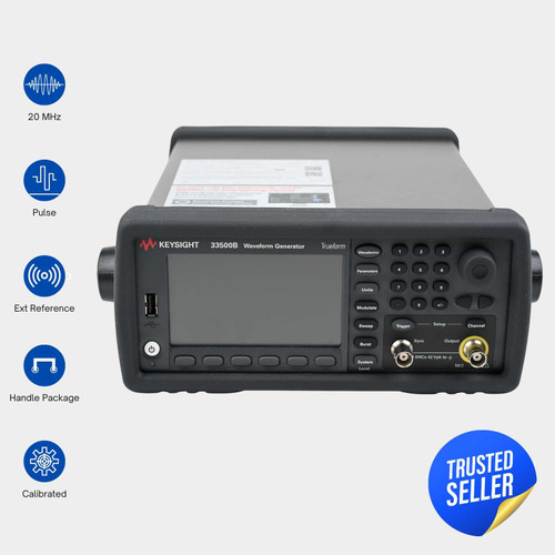 Keysight 33500B | Keysight 33509B | Keysight 33509B Arbitrary Waveform Generator | Keysight 33500B Function Arbitrary Waveform Generator | Keysight 20 MHz Function Arbitrary Waveform Generator