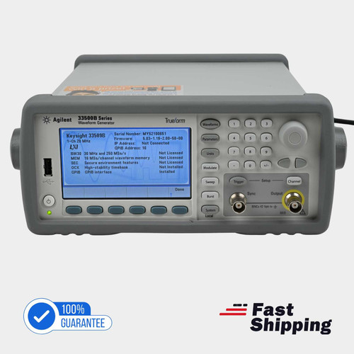 Agilent 33500B | Agilent 33509B | Agilent  33500B Function  Waveform Generator | Agilent 20 MHz  | Agilent Trueform