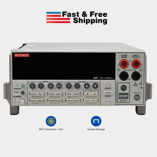Keithley 2400 Sourcemeter SMU | Keithley Sourcemeter | SMU | Source meter | Keithley 2400 | 200 v | 1 A