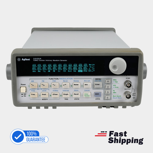 Agilent 33120A 15 MHz Function Arbitrary Waveform Generator | 33120A | arbitrary waveform generator | 15 MHz | 33120A | ARB | Signal Generator