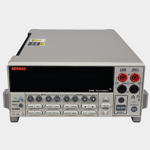 Keithley 2400 Sourcemeter SMU | Keithley Sourcemeter | SMU | Source meter | Keithley 2400 | 200 v | 1 A | 20W