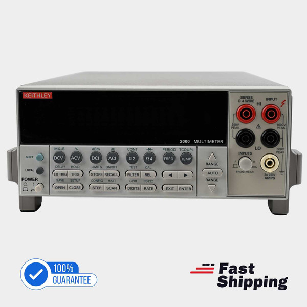 Keithley 2000 6.5 Digit Multimeter DMM | Keithley 2000 DMM | Multimeter | DMM | Precision Multimeter