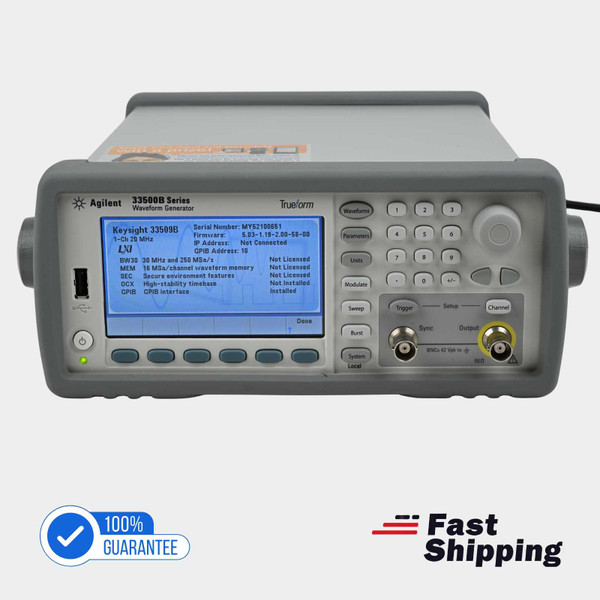 Agilent 33500B | Agilent 33509B | Agilent  33500B Function  Waveform Generator | Agilent 20 MHz  | Agilent Trueform
