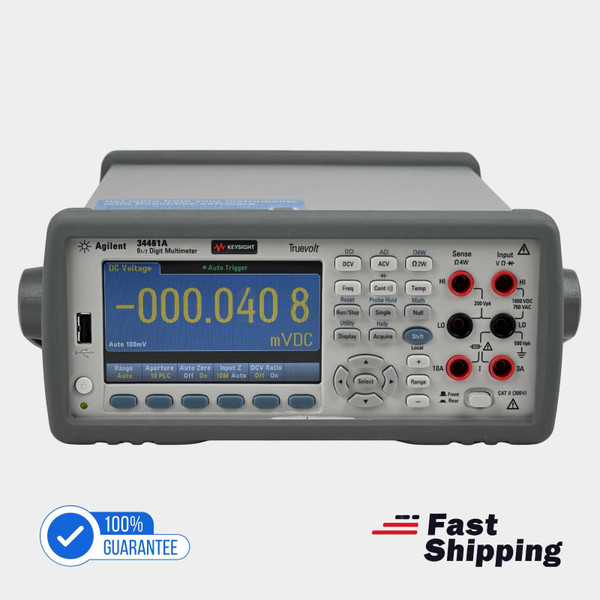 Keysight 34461A 6.5 Digit Multimeter DMM | Keysight 34461A | Keysight | Multimeter | Digital Multimeter | Keysight Truevolt | Keysight DMM