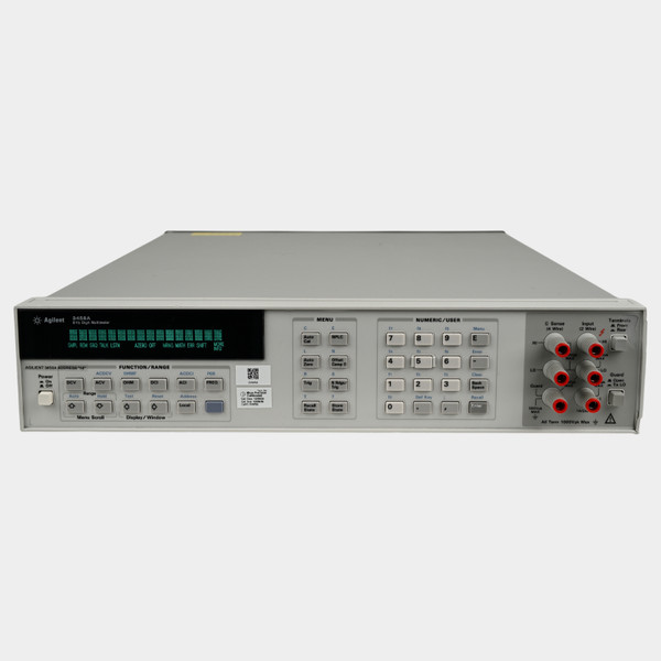 Agilent 3458A 8.5 digit multimeter front panel | NIST Calibrated | Keysight 3458A