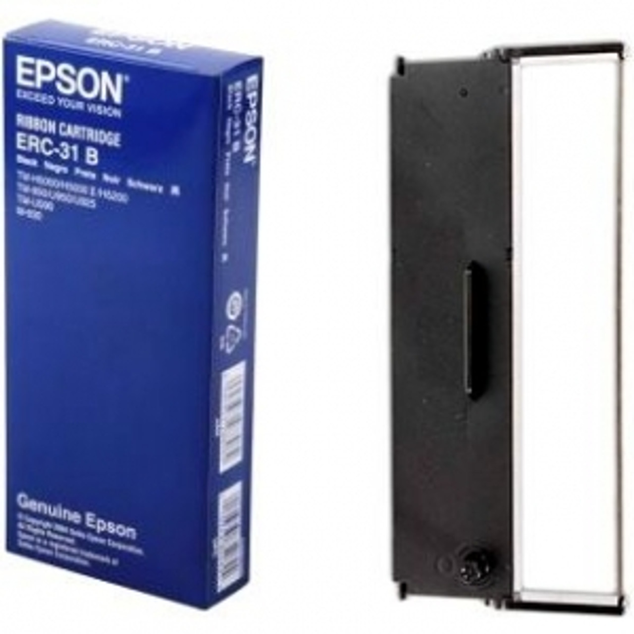 Epson Receipt Printer Ribbon ERC-31B Black Ink Robbon