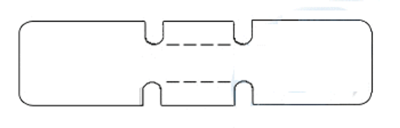 ZEBRA 10010065-EA BUTTERFLY BARCODE LABEL