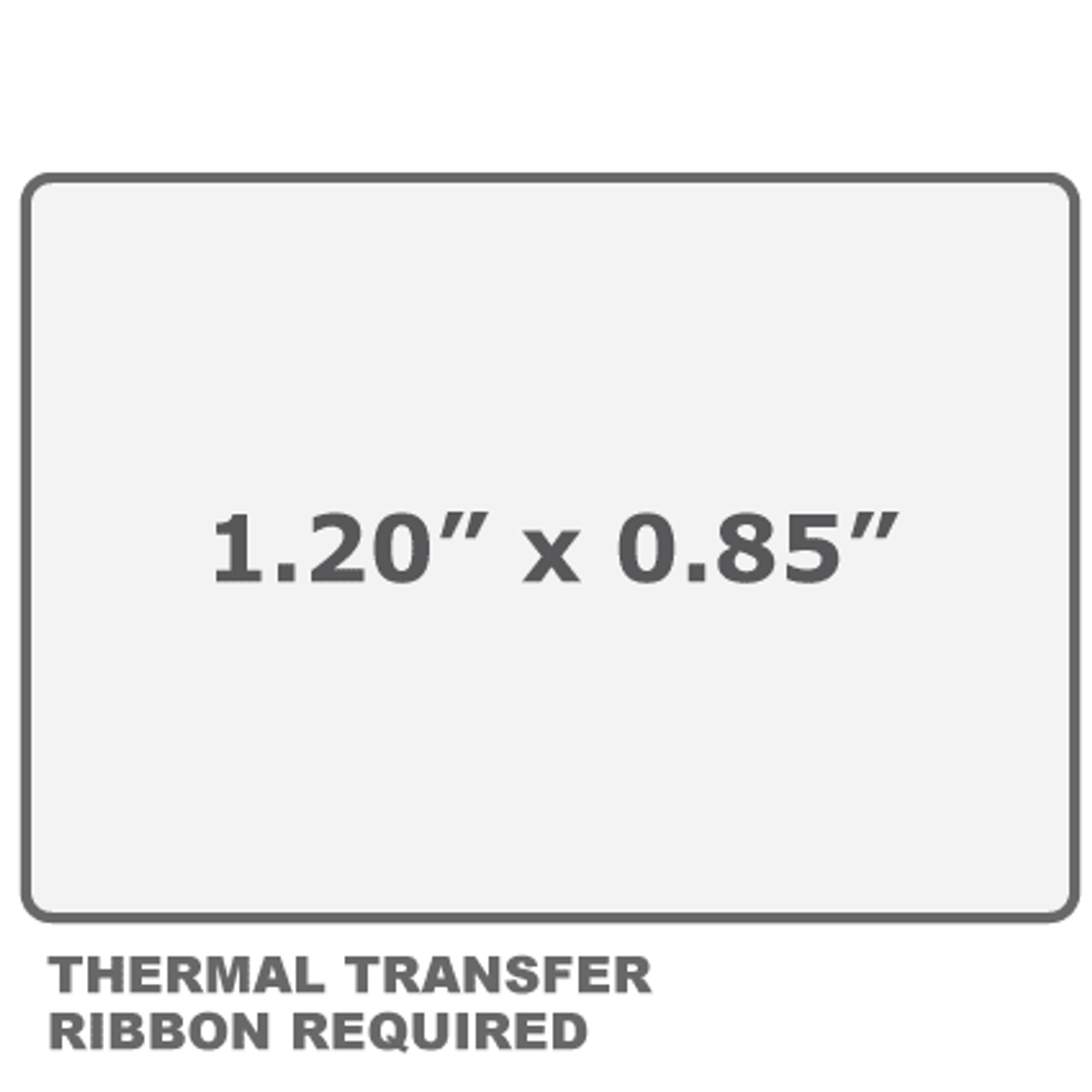 ZEBRA 10009522 BARCODE LABEL 