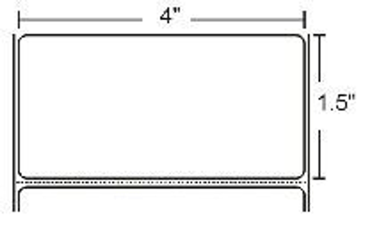 ZEBRA 800274-155 THERMAL TRANSFER BARCODE LABEL