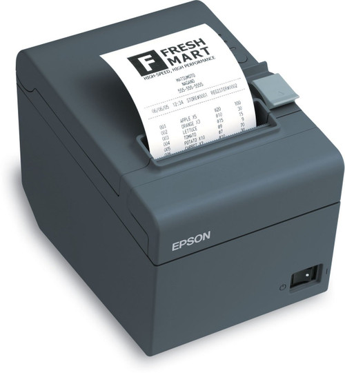 Epson TM-T20 Series, TM-T20II C31CD52062 (Replaces Part #C31CB10021 &  C31CD52A9972) ReadyPrint, Thermal POS Receipt Printer, USB & Serial, Dark  Gray