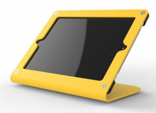 HECKLER DESIGN, WINDFALL C, BRIGHT YELLOW, SECURE POINT-OF-SALE STAND FOR IPAD 2, 3, 4, PIVOTTABLE AND PIVOTTACK SOLD SEPARATELY, HDWF1CYW