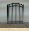 1 Available - Overstock Aluminum Gate 60in Height x 51in Actual Width, Standard Picket, 3 Rail Smooth Arch Top