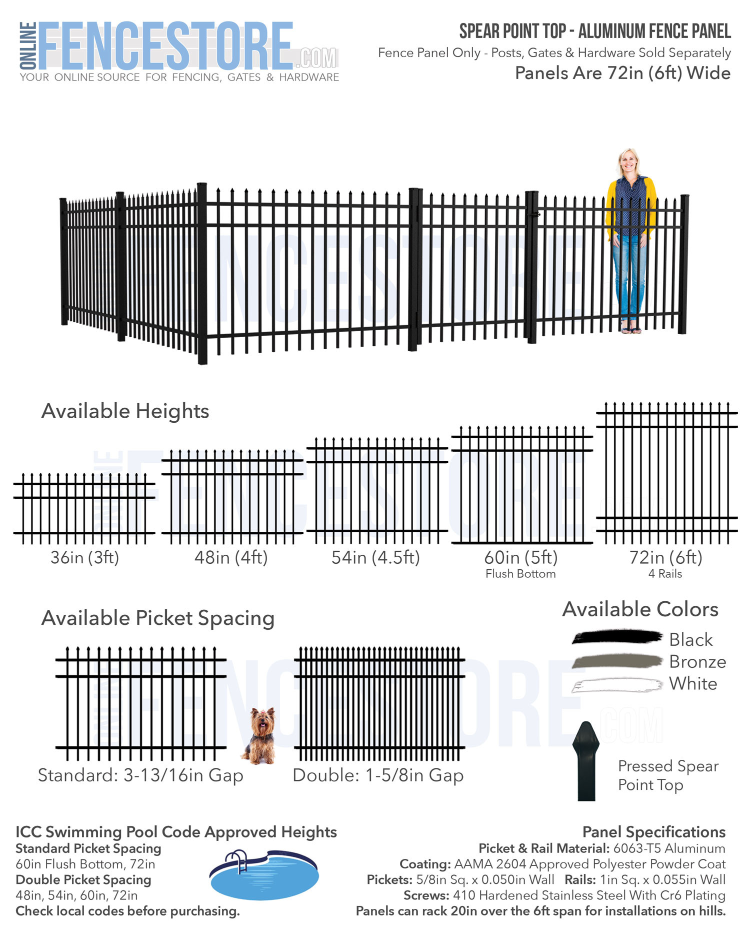 Online Fence Store | USA Made, Manufacturer Direct Fencing