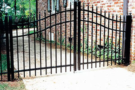 Elevate Your Property's Charm and Security with Aluminum Double Gates