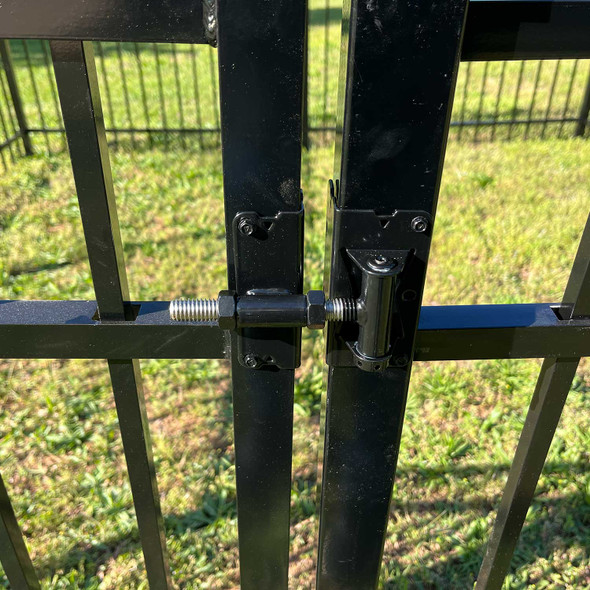 Horizontally Adjustable Self-Closing Hinges For Aluminum Gates - 2pcs. Package