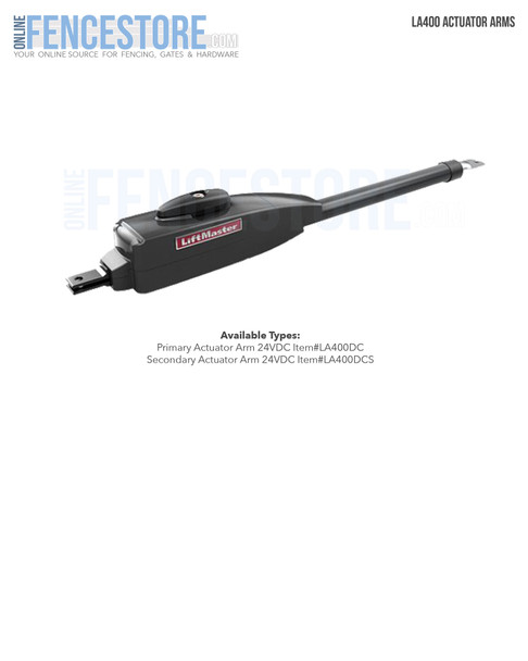 LA400 Actuator Arms