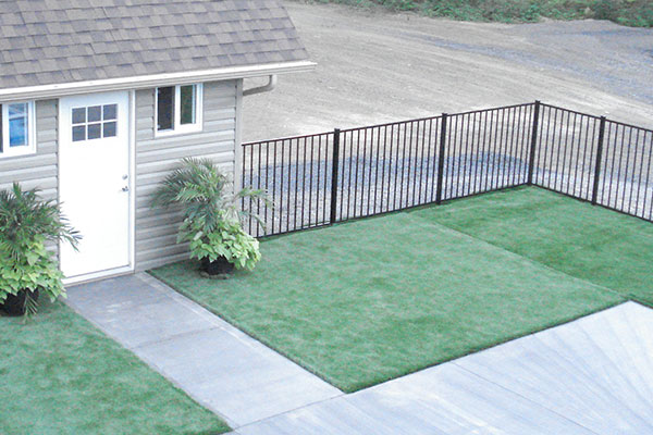 2 Rail Aluminum Fence Panels