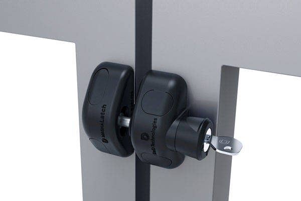 MagnaLatch® Lockable Side Pull Gate Latch - MLSPS2L