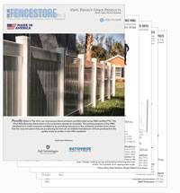 Online Fence Supply Product Catalog