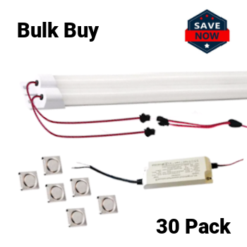 Jarvis BULK-JSK-4-2-24W-40K - 2'x4' LED Linear Retrofit Kit. 30 Pack.
