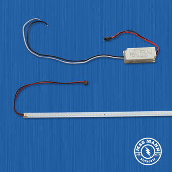 MagMann 1x4 LED Magnetic Strip & Driver Retrofit Kit - 20 watt