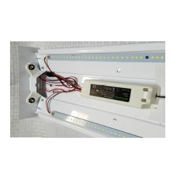 OptiLumen 2x2 LED Magnetic Strip & Driver Retrofit Kit - 20 watt - 1 minute retrofit