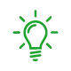 Glühbirnen-Symbol