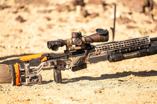 Black Grey Orange Multi-Cam with Inlaid Cerakote logo