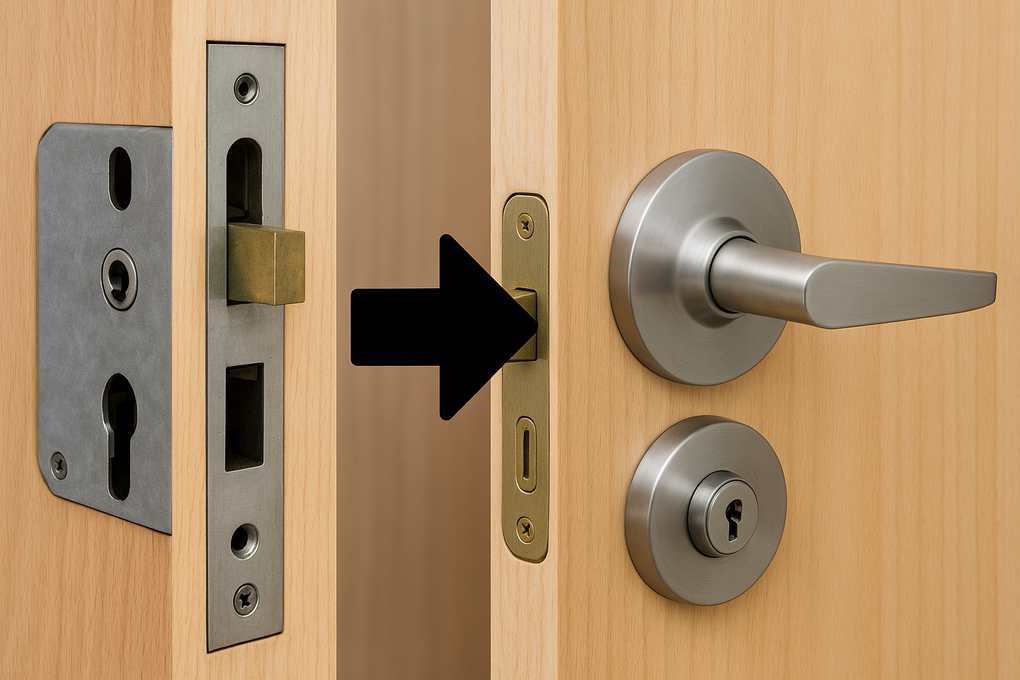 Can You Replace a Mortise Lock with a Cylindrical Lock?