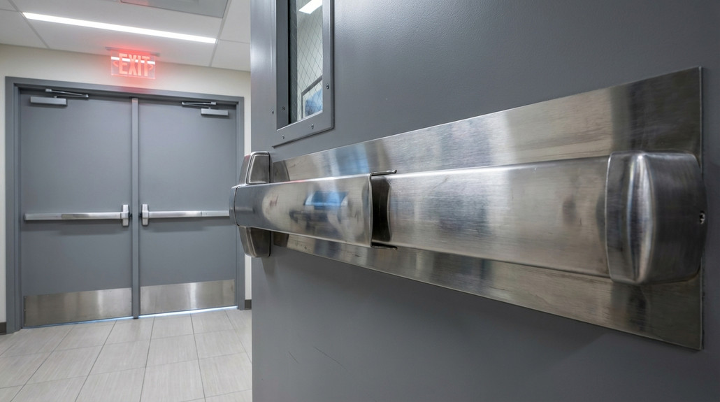 Commercial Push Bar Door Locks for Emergency Exits : Guide