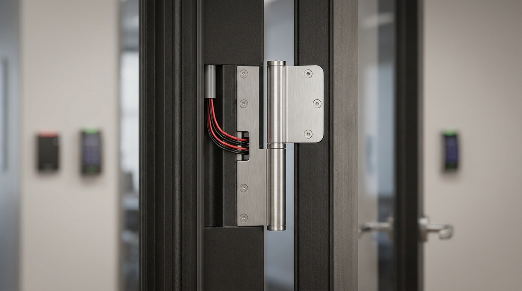 Electrified Hinges vs Door Loops vs Power Transfer Devices