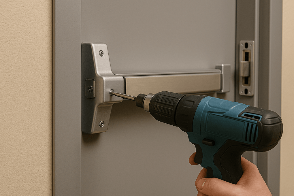 How to Install a Panic Bar: Complete Exit Device Installation Guide