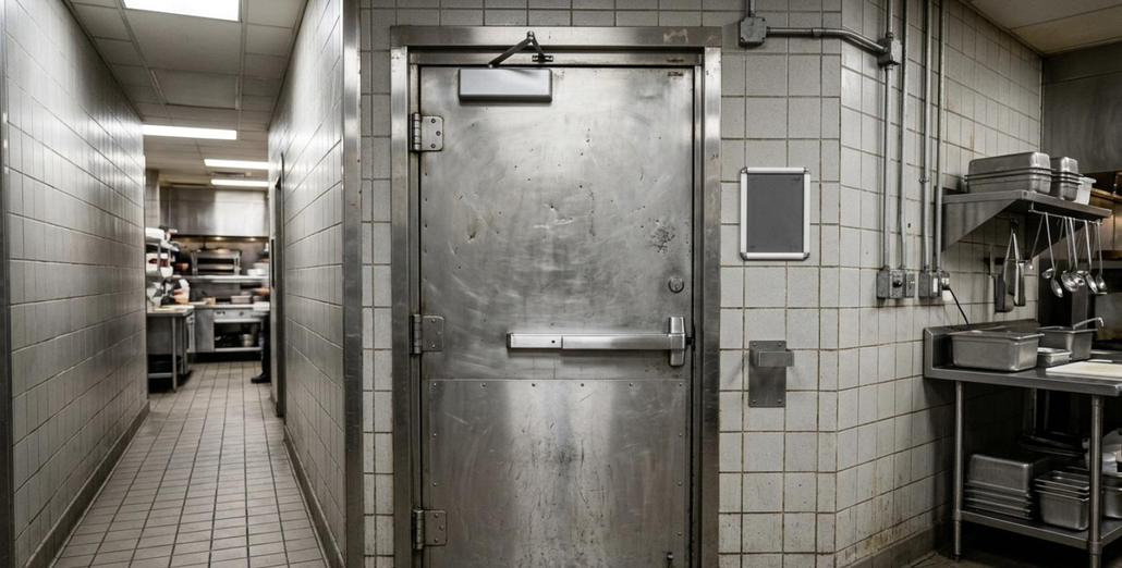 Restaurant and Food Service Door Hardware