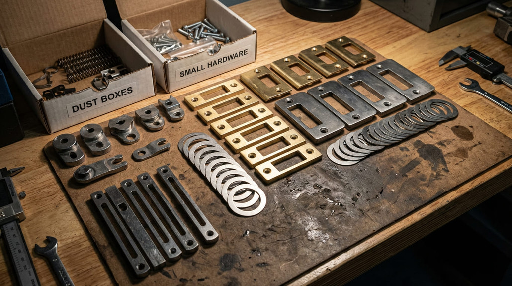  Storefront Lock Parts: Strikes, Spacers, Cams & More