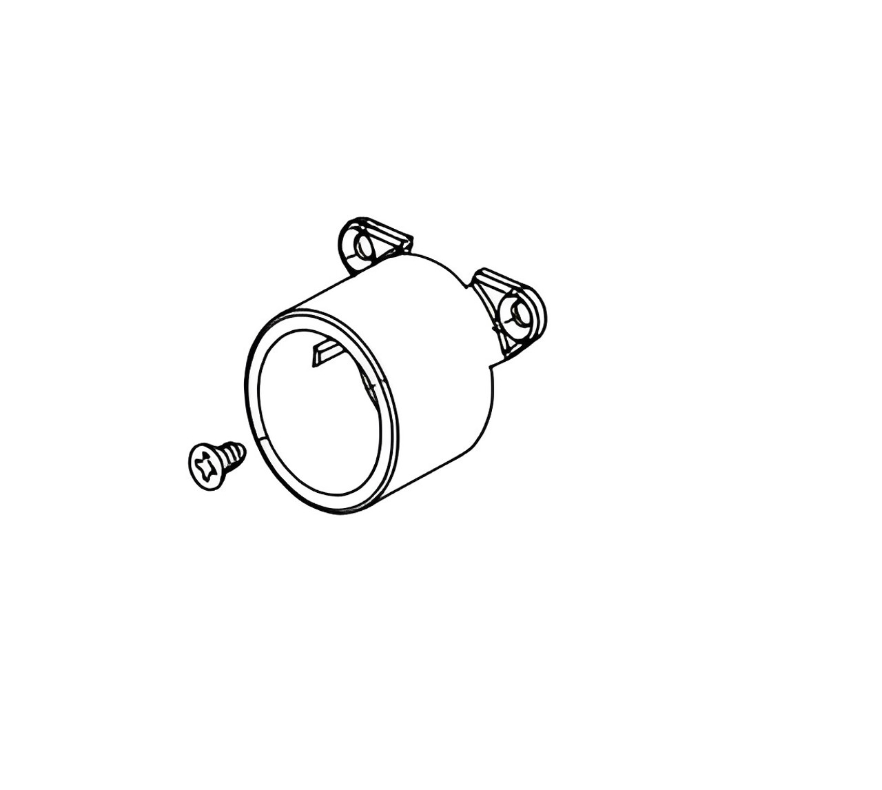 Von Duprin 112409 26D CD-CX/SD Cylinder Dog Housing, Satin
