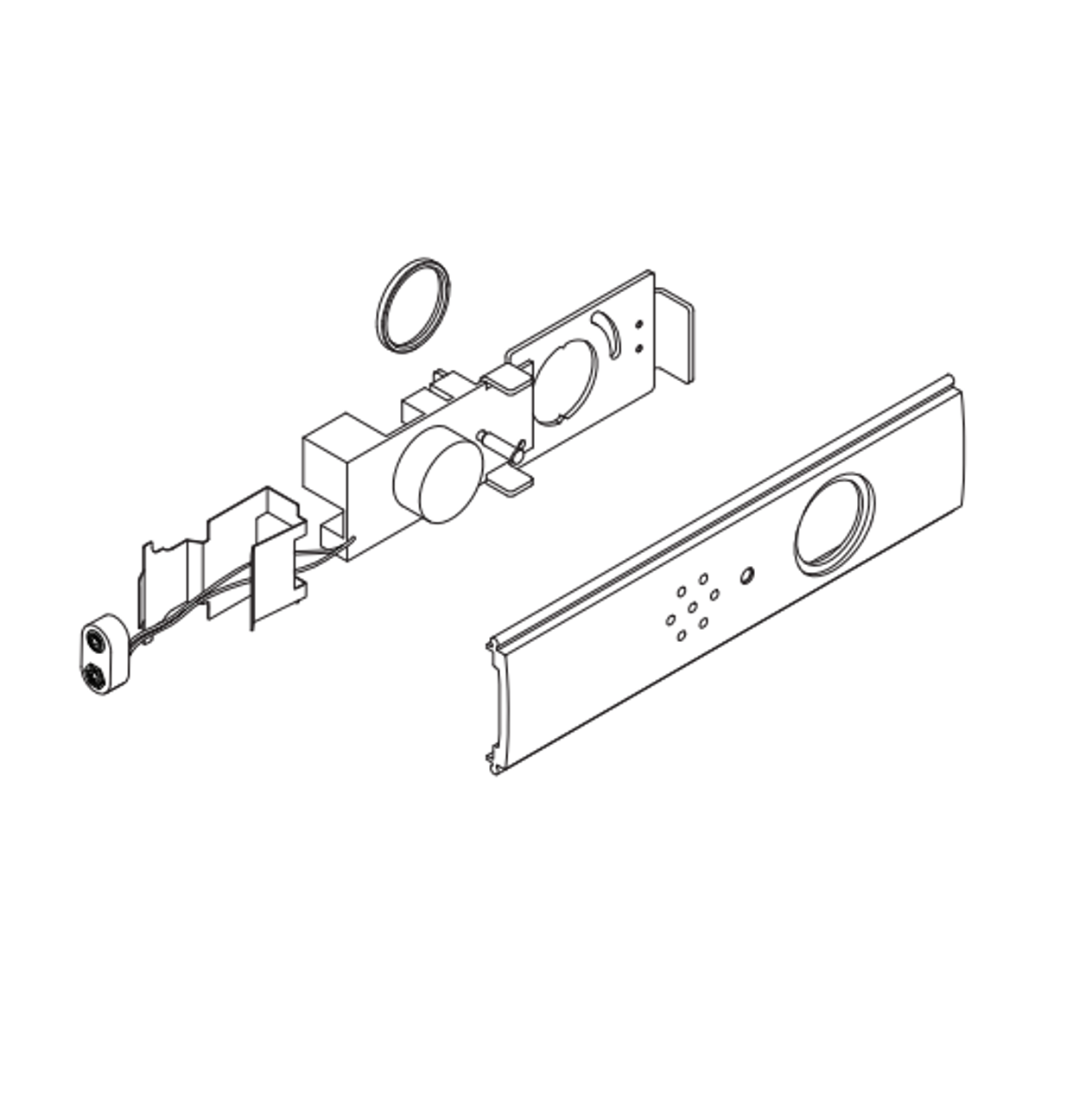Falcon 650168 25 Series Exit Alarm Kit 4 Ft falcon-650168-25-series-exit-alarm-kit-4-ft