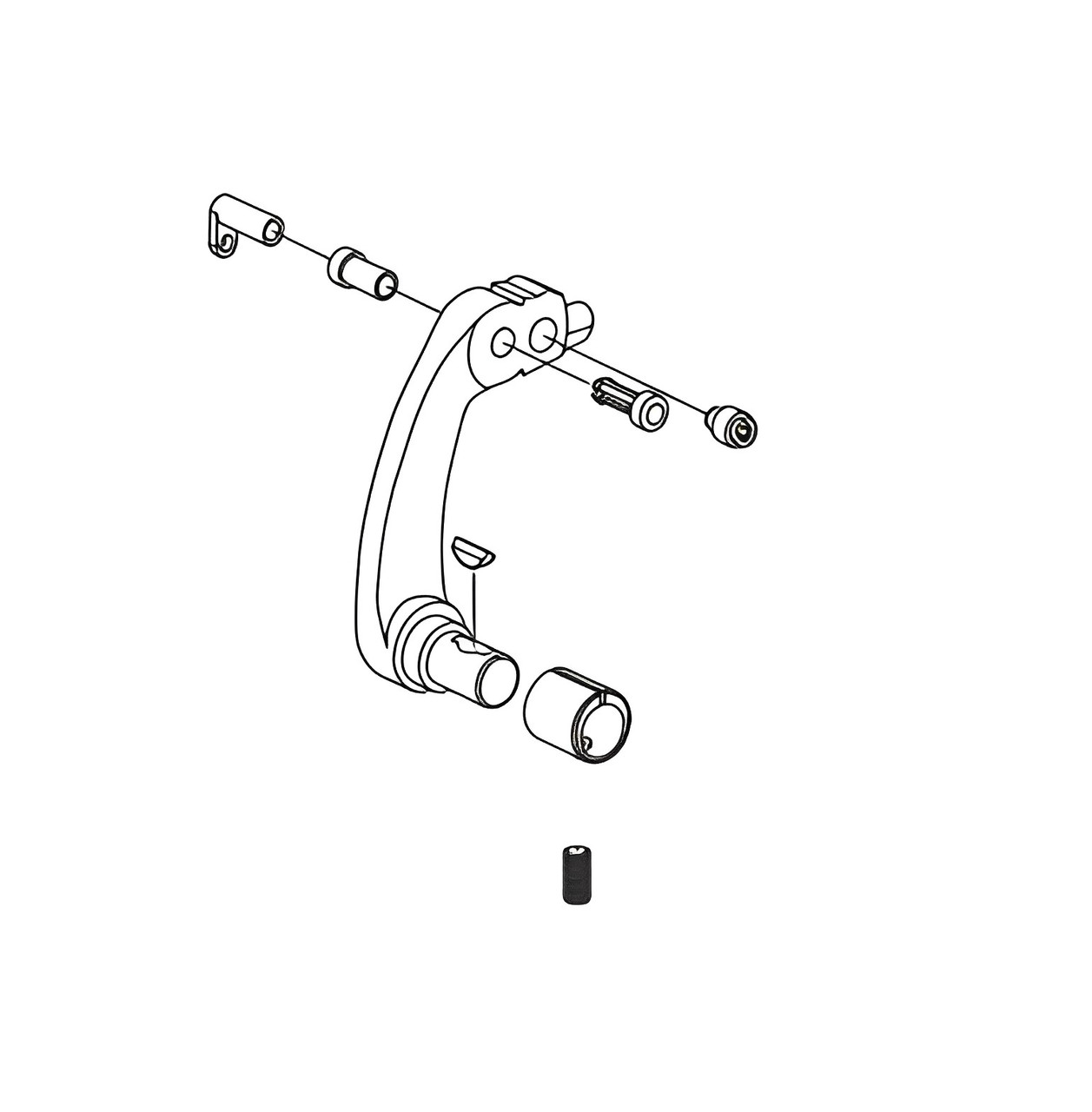Von Duprin 050439 88 Rim/Mortise/Vertical Rod Lever Arm Kit