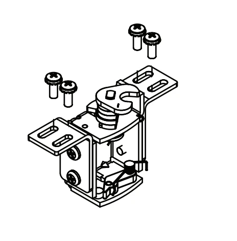 Adams Rite 31-0579-02 3600 Series Concealed Vertical Rod Part, Actuator ...