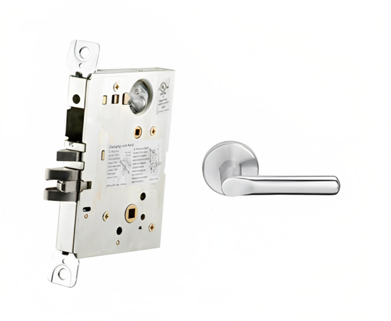 Schlage L9093ELB 18N Electrified Mortise Lock, Fail Safe, w
