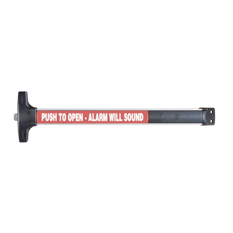 Detex V40 EB LD 99 Value Series Rim Exit Device w/ Battery
