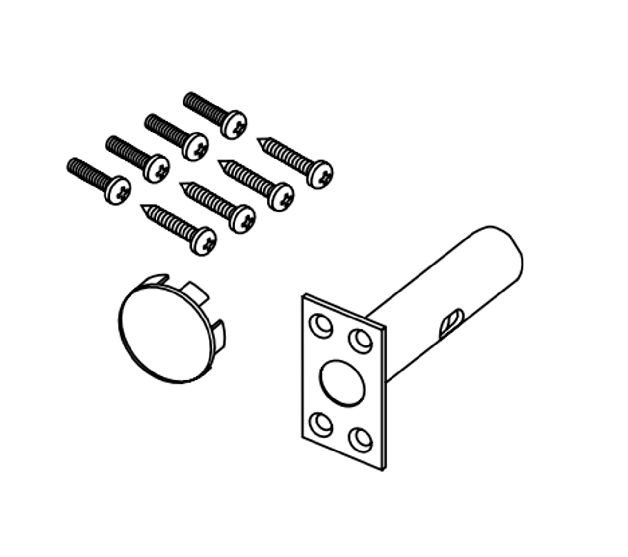 Accentra (Yale) 6071100002999 7000 Series Part, Popper Packet for