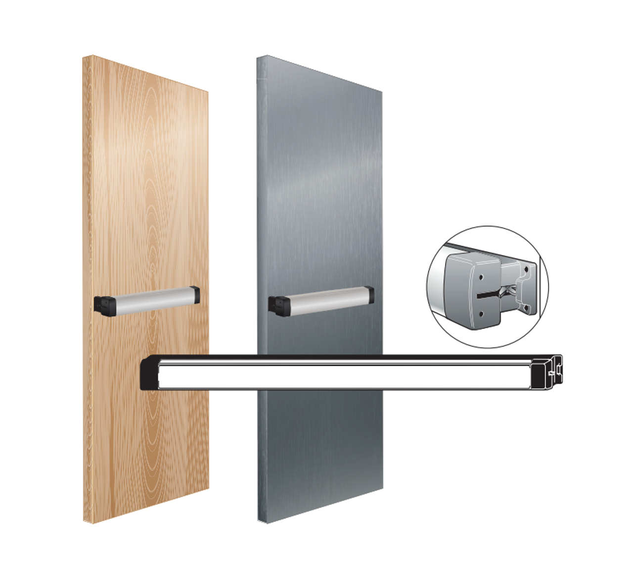 Adams Rite 3700 Fire Rated Rim Exit Device