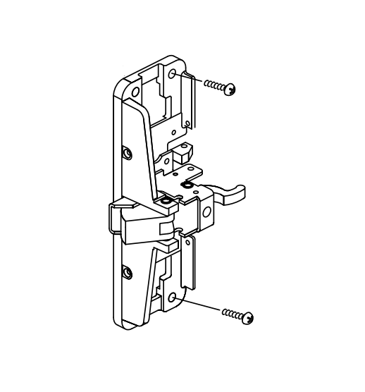 Dorma CHASASSY93 Chassis Assembly for 9300 Rim Exit Device