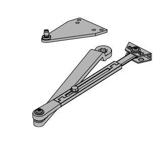 Falcon SC94A RW/PA AL Door Closer, Regular Arm With Parallel Arm