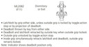 Corbin Russwin ML2082 PSA 626 LC Dormitory or Exit Mortise Lock, Conventional Less Cylinder, Satin Chrome Finish