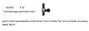 Falcon MA161 DG Connecting Room/Exit Mortise Lock