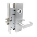 Falcon MA561B DN Classroom Mortise Lock, Accepts Small Format IC Core