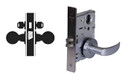Falcon MA371L AG Store Door Mortise Lock, Less conventional cylinder