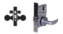 Falcon MA431L AG Security Mortise Lock, Less conventional cylinder